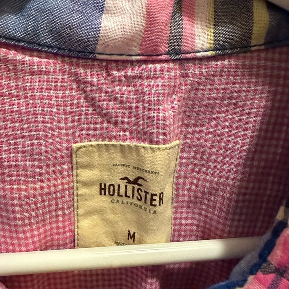NWOT Hollister plaid shirt - Picture 5 of 5